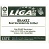 Idiakez Real Sociedad Ediciones Este 1997-98