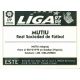 Mutiu Real Sociedad Ediciones Este 1997-98
