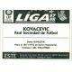 Kovacevic Real Sociedad Ediciones Este 1997-98