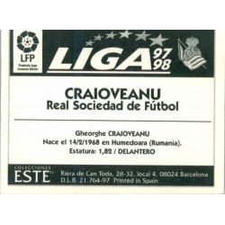 Craioveanu Real Sociedad Ediciones Este 1997-98