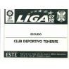 Emblem Tenerife Ediciones Este 1997-98