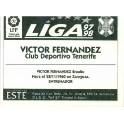 Víctor Fernández Tenerife Ediciones Este 1997-98