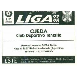 Ojeda Tenerife Ediciones Este 1997-98