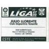 Llorente Tenerife Ediciones Este 1997-98