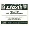 Chano Tenerife Ediciones Este 1997-98