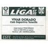 Vivar Dorado Tenerife Ediciones Este 1997-98