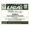 Hapal Tenerife Coloca Ediciones Este 1997-98