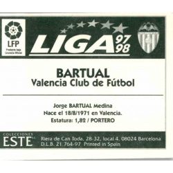 Bartual Valencia Ediciones Este 1997-98