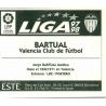 Bartual Valencia Ediciones Este 1997-98