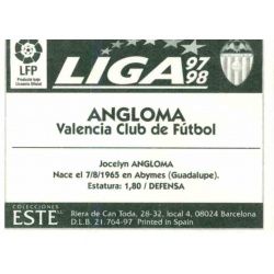 Angloma Valencia Ediciones Este 1997-98