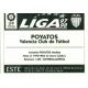 Poyatos Valencia Ediciones Este 1997-98