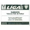 Farinós Valencia Baja Ediciones Este 1997-98