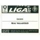 Escudo Valladolid Ediciones Este 1997-98