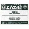 César Valladolid Ediciones Este 1997-98