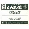 Santamaría Valladolid Ediciones Este 1997-98