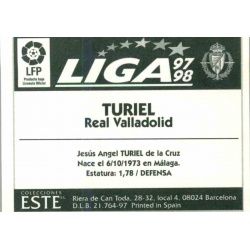 Turiel Valladolid Ediciones Este 1997-98
