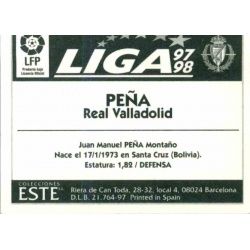 Peña Valladolid Ediciones Este 1997-98