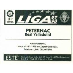 Peternac Valladolid Ediciones Este 1997-98
