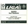Soto Valladolid Ediciones Este 1997-98