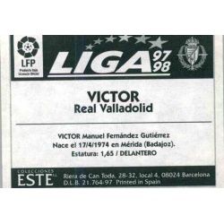 Víctor Valladolid Ediciones Este 1997-98
