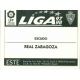 Escudo Zaragoza Ediciones Este 1997-98