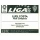 Luis Costa Zaragoza Ediciones Este 1997-98