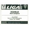 Konrad Zaragoza Ediciones Este 1997-98