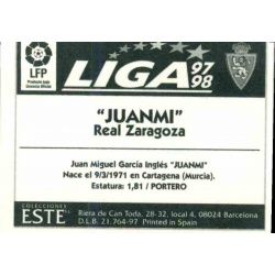 Juanmi Zaragoza Ediciones Este 1997-98