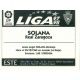 Solana Zaragoza Ediciones Este 1997-98