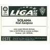 Solana Zaragoza Ediciones Este 1997-98