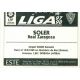 Soler Zaragoza Baja Ediciones Este 1997-98
