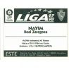 Nayim Zaragoza Baja Ediciones Este 1997-98