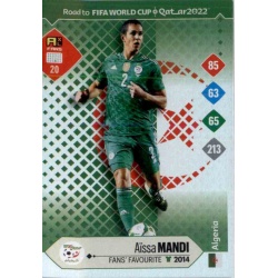 Aïssa Mandi Fans' Favourite Algeria 20