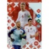 Offer Soccer Cards Schmeichel / Christensen / Kjær Denmark Adrenalyn XL Road To Fifa World Cup Qatar 2022 Panini
