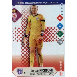 Jordan Pickford Fans' Favourite England 163