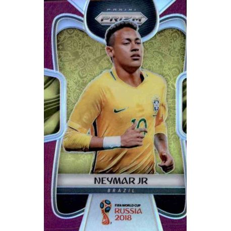 Neymar Prizm Purple 80/99 Prizm World Cup 2018