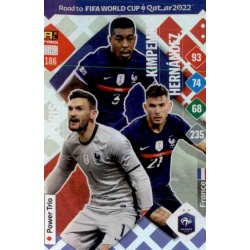 Lloris / Kimpembe / Hernández Power Trio France 186