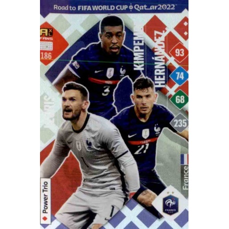 Lloris / Kimpembe / Hernández Power Trio France 186