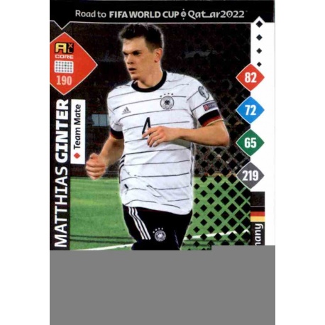 Matthias Ginter Germany 190