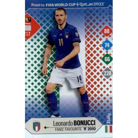 Leonardo Bonucci Fans' Favourite Italy 217