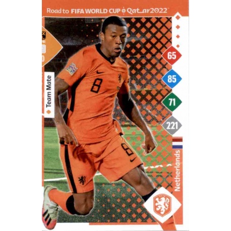 Georginio Wijnaldum Netherlands 250