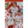 Soccer Trading Cards Lewandowski / Milik / Piątek Poland Adrenalyn XL Road To Fifa World Cup Qatar 2022