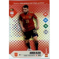 Jordi Alba Fans' Favourite Spain 325