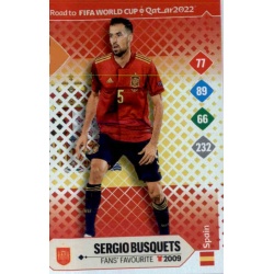 Sergio Busquets Fans' Favourite Spain 327
