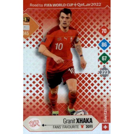 Granit Xhaka Fans' Favourite Switzerland 345
