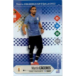 Martin Cáceres Fans' Favourite Uruguay 379