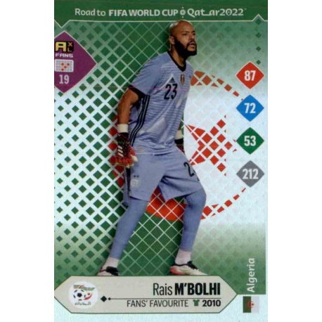 Rais M'Bolhi Fans' Favourite Algeria 19