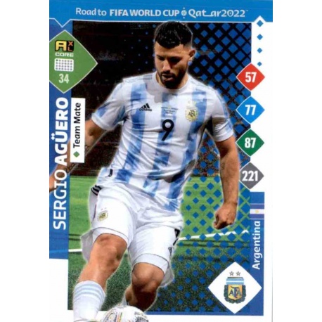 Sergio Agüero Argentina 34