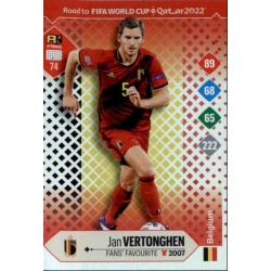 Jan Vertonghen Fans' Favourite Belgium 74