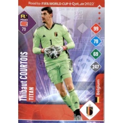 Thibaut Courtois Titan Belgium 79